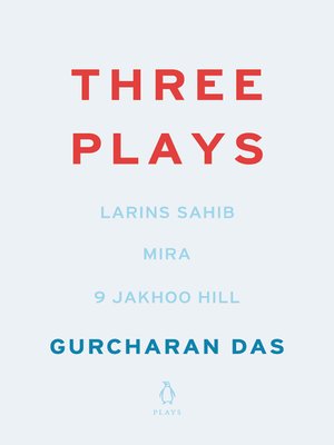 cover image of Three Plays